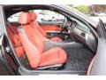 Coral Red/Black Front Seat Photo for 2012 BMW 3 Series #70502372