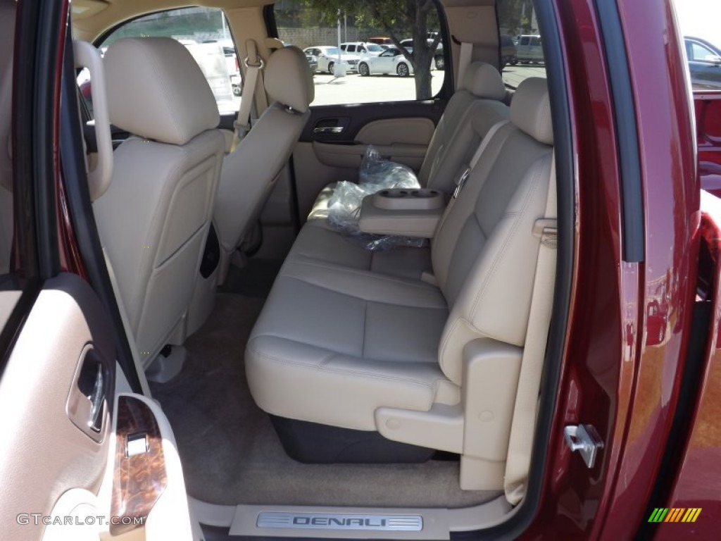2013 Sierra 1500 Denali Crew Cab - Sonoma Red Metallic / Cocoa/Light Cashmere photo #12