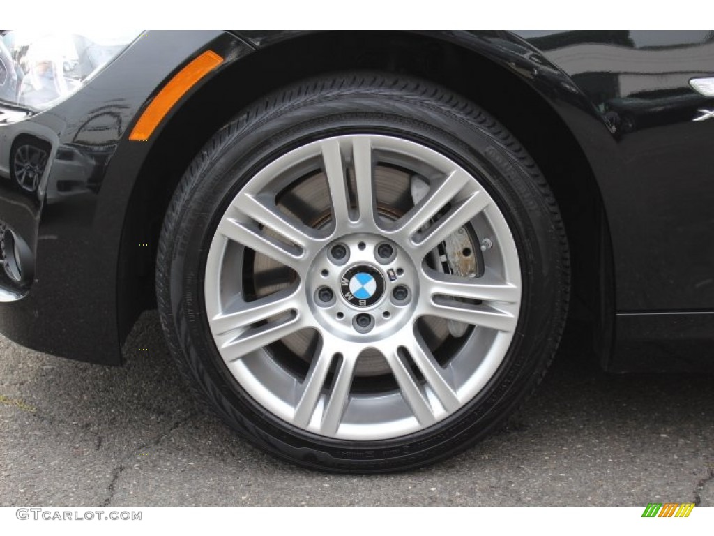 2012 3 Series 335i xDrive Coupe - Black Sapphire Metallic / Coral Red/Black photo #30