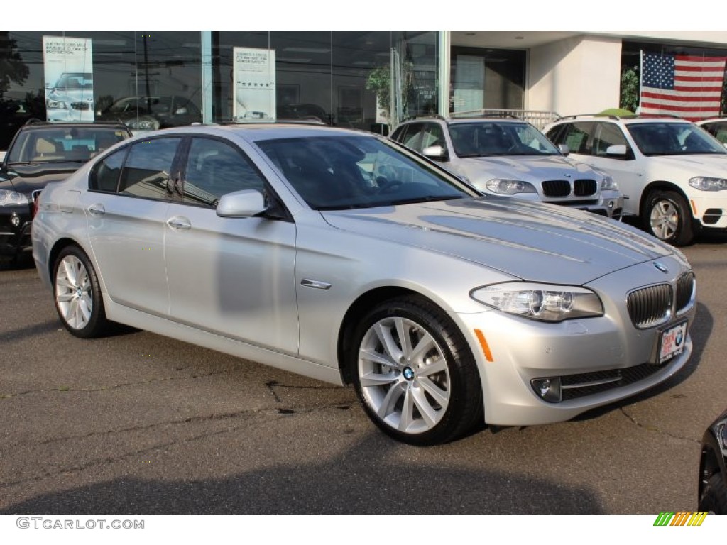 Titanium Silver Metallic 2012 BMW 5 Series 535i Sedan Exterior Photo #70502753