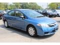 Atomic Blue Metallic - Civic DX-VP Sedan Photo No. 3