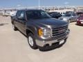 2013 Mocha Steel Metallic GMC Sierra 1500 SLE Crew Cab  photo #7