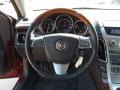 Ebony 2013 Cadillac CTS 3.0 Sedan Steering Wheel