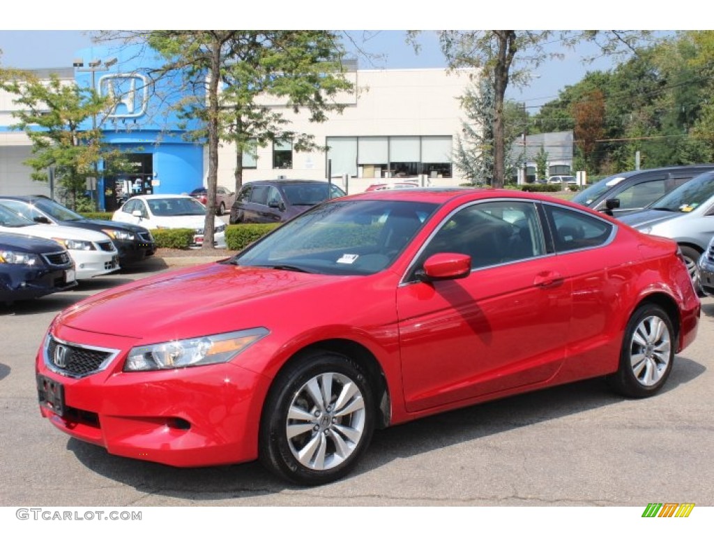 2009 Accord EX-L Coupe - San Marino Red / Black photo #1