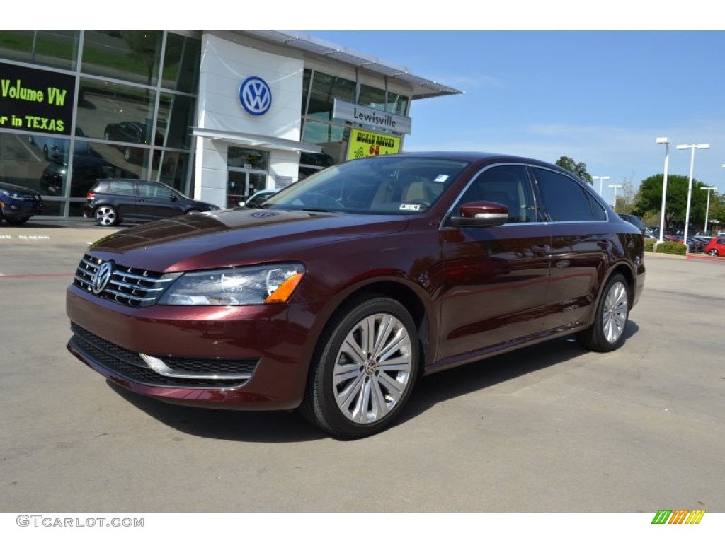 Opera Red Metallic Volkswagen Passat