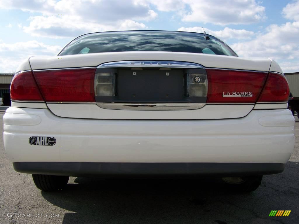 2003 LeSabre Limited - White / Graphite photo #4