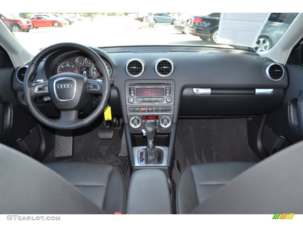 2010 Audi A3 2.0 TDI Black Dashboard Photo #70506323