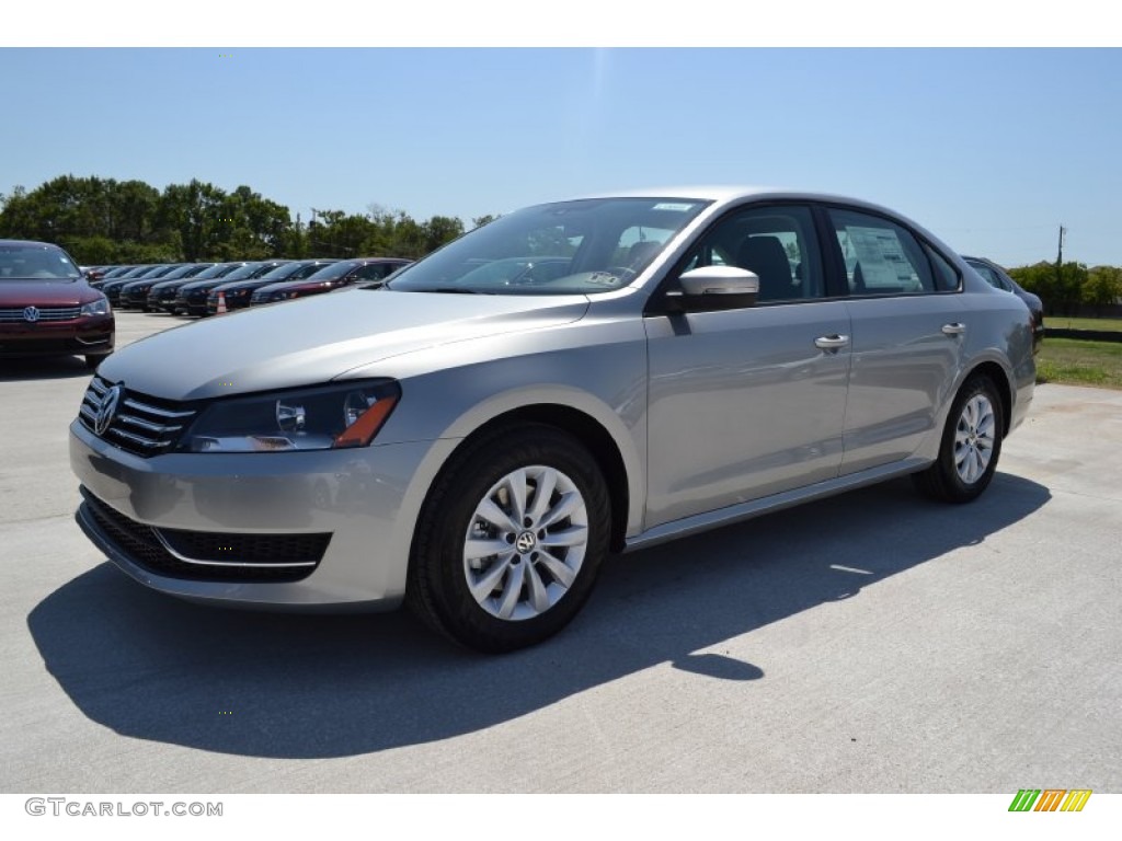 2013 Passat 2.5L S - Tungsten Silver Metallic / Titan Black photo #1