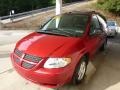 2005 Inferno Red Crystal Pearl Dodge Caravan SXT  photo #5