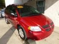 2005 Inferno Red Crystal Pearl Dodge Caravan SXT  photo #7
