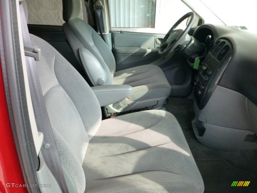 2005 Caravan SXT - Inferno Red Crystal Pearl / Medium Slate Gray photo #9