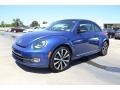 2013 Reef Blue Metallic Volkswagen Beetle Turbo  photo #1