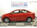 2013 Crystal Red Tintcoat Chevrolet Sonic LT Sedan  photo #2