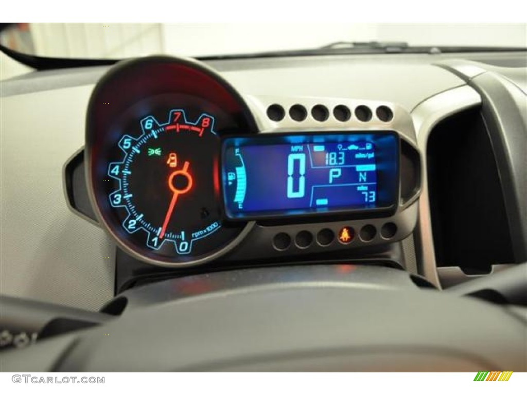 2013 Chevrolet Sonic LT Sedan Gauges Photo #70507889
