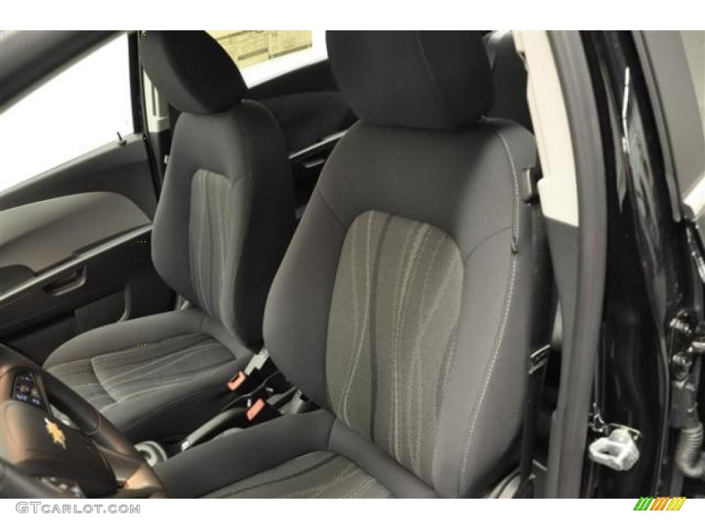 2012 Sonic LT Sedan - Black / Jet Black/Dark Titanium photo #10