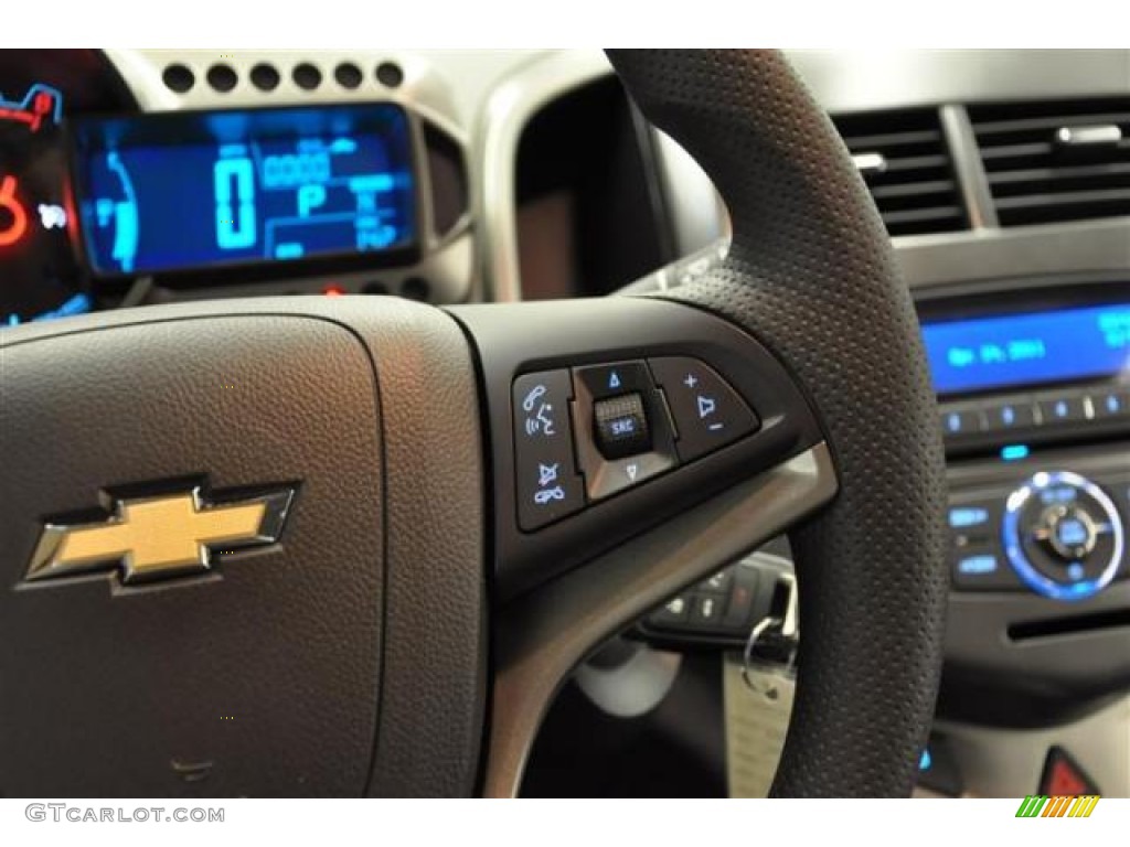 2012 Sonic LT Sedan - Black / Jet Black/Dark Titanium photo #14