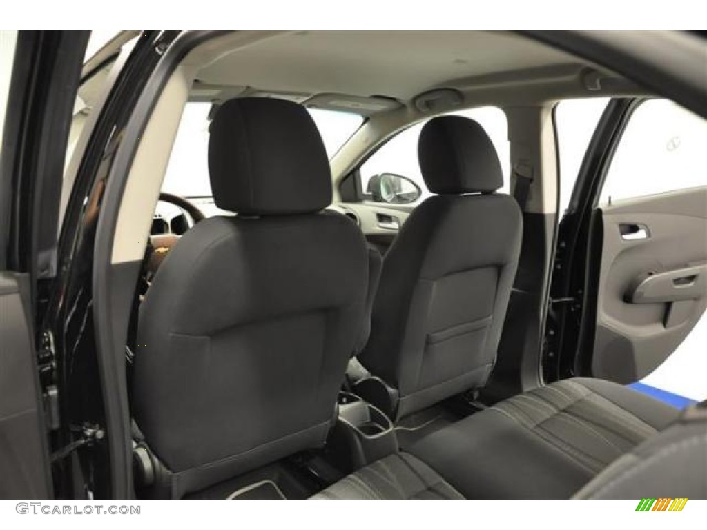 2012 Sonic LT Sedan - Black / Jet Black/Dark Titanium photo #22