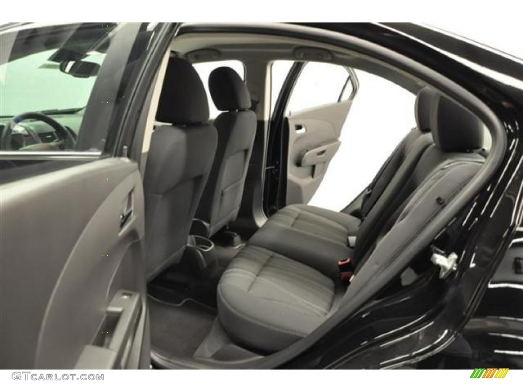 2012 Sonic LT Sedan - Black / Jet Black/Dark Titanium photo #23