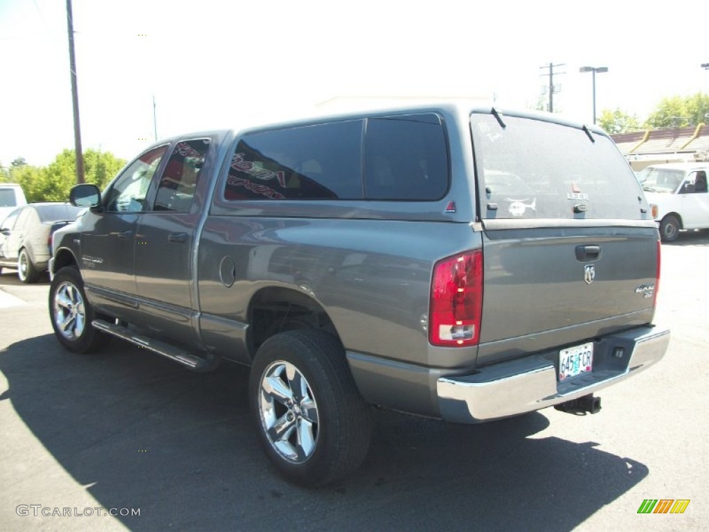 2006 Ram 1500 SLT Quad Cab 4x4 - Mineral Gray Metallic / Medium Slate Gray photo #3