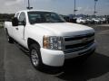 2011 Summit White Chevrolet Silverado 1500 LS Extended Cab 4x4  photo #2