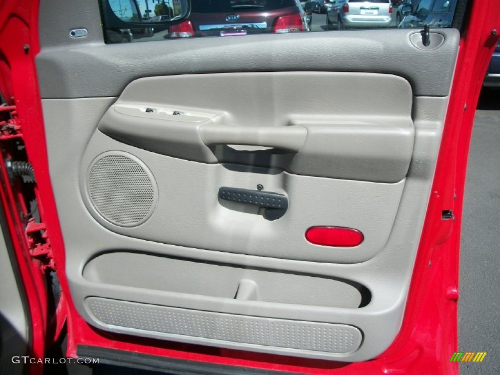 2004 Ram 1500 SLT Quad Cab 4x4 - Flame Red / Dark Slate Gray photo #26