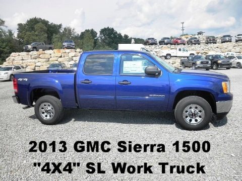 2013 GMC Sierra 1500 SL Crew Cab 4x4 Data, Info and Specs