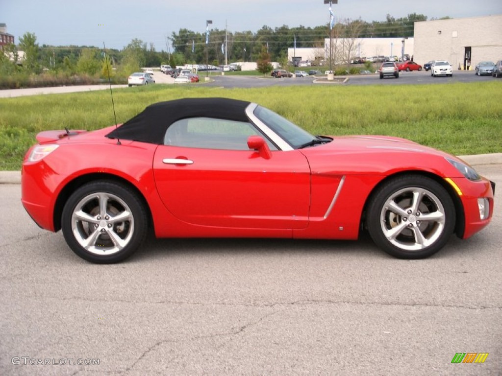 Chili Pepper Red 2009 Saturn Sky Red Line Roadster Exterior Photo #70510298