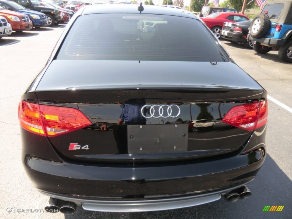 Phantom Black Pearl Effect 2011 Audi S4 3.0 quattro Sedan Exterior Photo #70510620