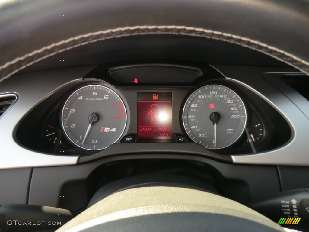 2011 Audi S4 3.0 quattro Sedan Gauges Photo #70510704