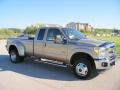 2011 Pale Adobe Metallic Ford F350 Super Duty Lariat SuperCab 4x4  photo #4