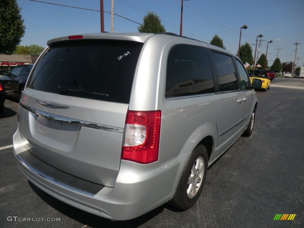 2012 Town & Country Touring - Bright Silver Metallic / Black/Light Graystone photo #2