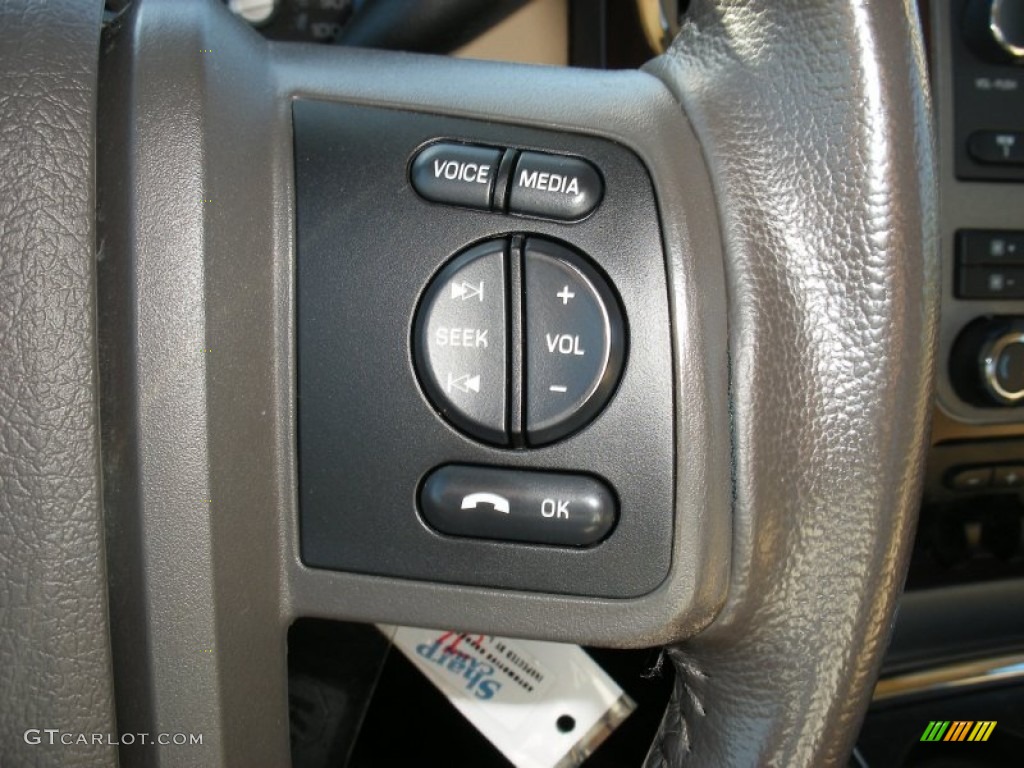 2011 Ford F350 Super Duty Lariat SuperCab 4x4 Controls Photo #70510824