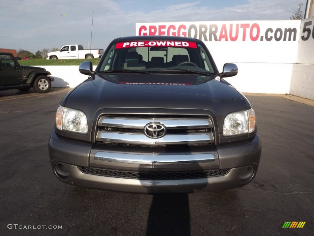 2005 Tundra SR5 Access Cab - Phantom Gray Pearl / Taupe photo #2