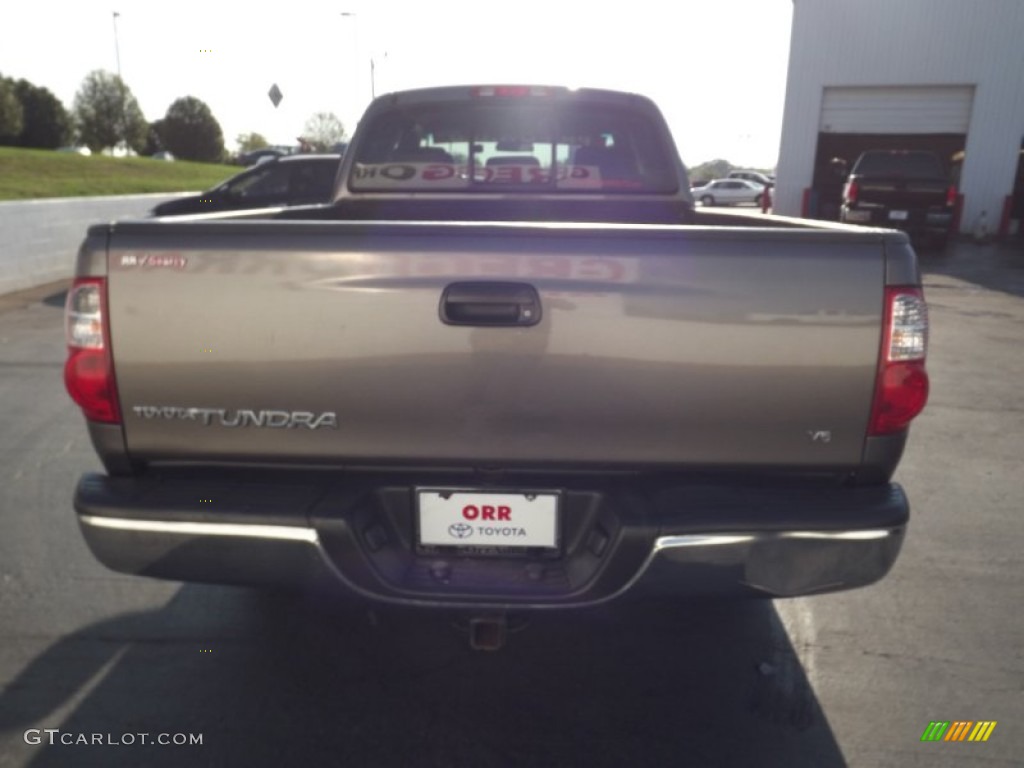 2005 Tundra SR5 Access Cab - Phantom Gray Pearl / Taupe photo #6