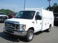 Oxford White - E Series Cutaway E350 Commercial Utility Truck Photo No. 4