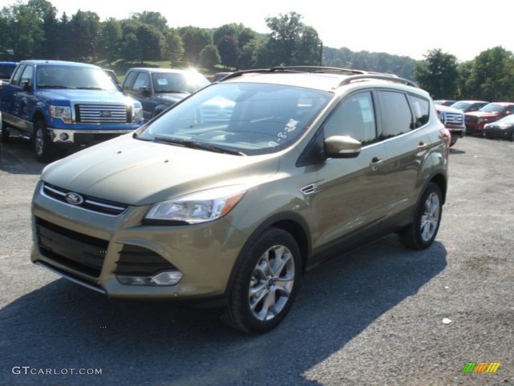 2013 Escape SE 1.6L EcoBoost 4WD - Ginger Ale Metallic / Charcoal Black photo #4