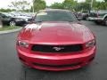 2010 Red Candy Metallic Ford Mustang V6 Coupe  photo #6