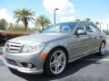 2010 Palladium Silver Metallic Mercedes-Benz C 300 Sport  photo #4