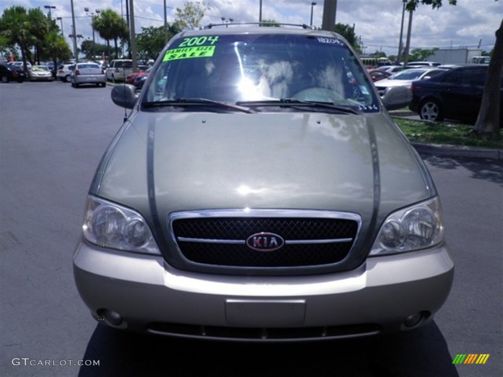 2004 Sedona EX - Sage Green / Gray photo #7