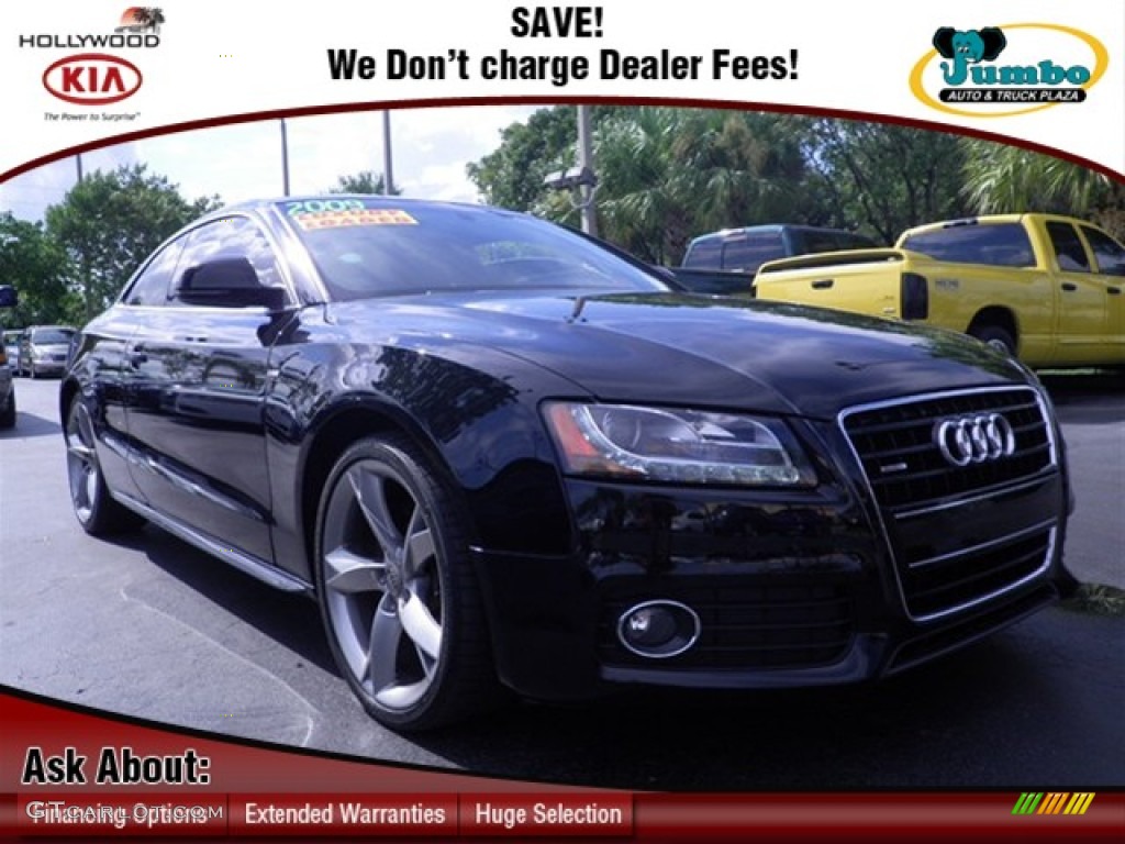 Brilliant Black Audi A5