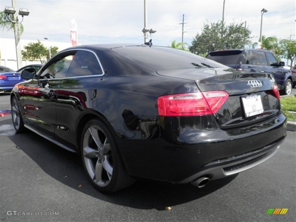 2009 A5 3.2 quattro Coupe - Brilliant Black / Black photo #14
