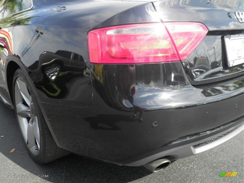 2009 A5 3.2 quattro Coupe - Brilliant Black / Black photo #15