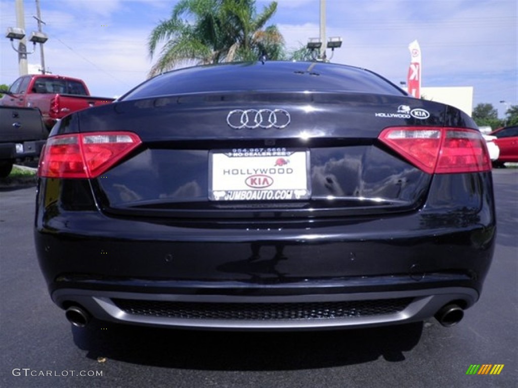 2009 A5 3.2 quattro Coupe - Brilliant Black / Black photo #17