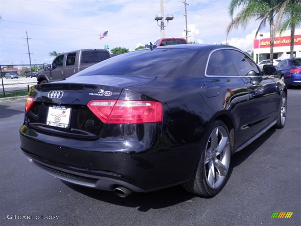 2009 A5 3.2 quattro Coupe - Brilliant Black / Black photo #22
