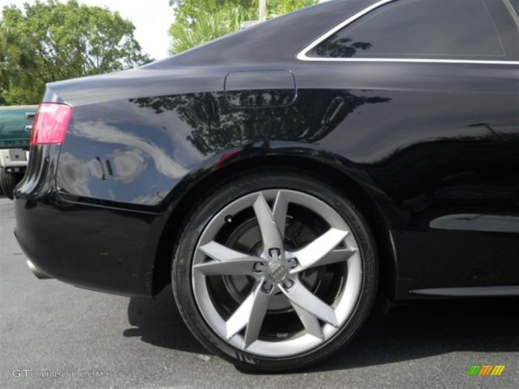 2009 A5 3.2 quattro Coupe - Brilliant Black / Black photo #23