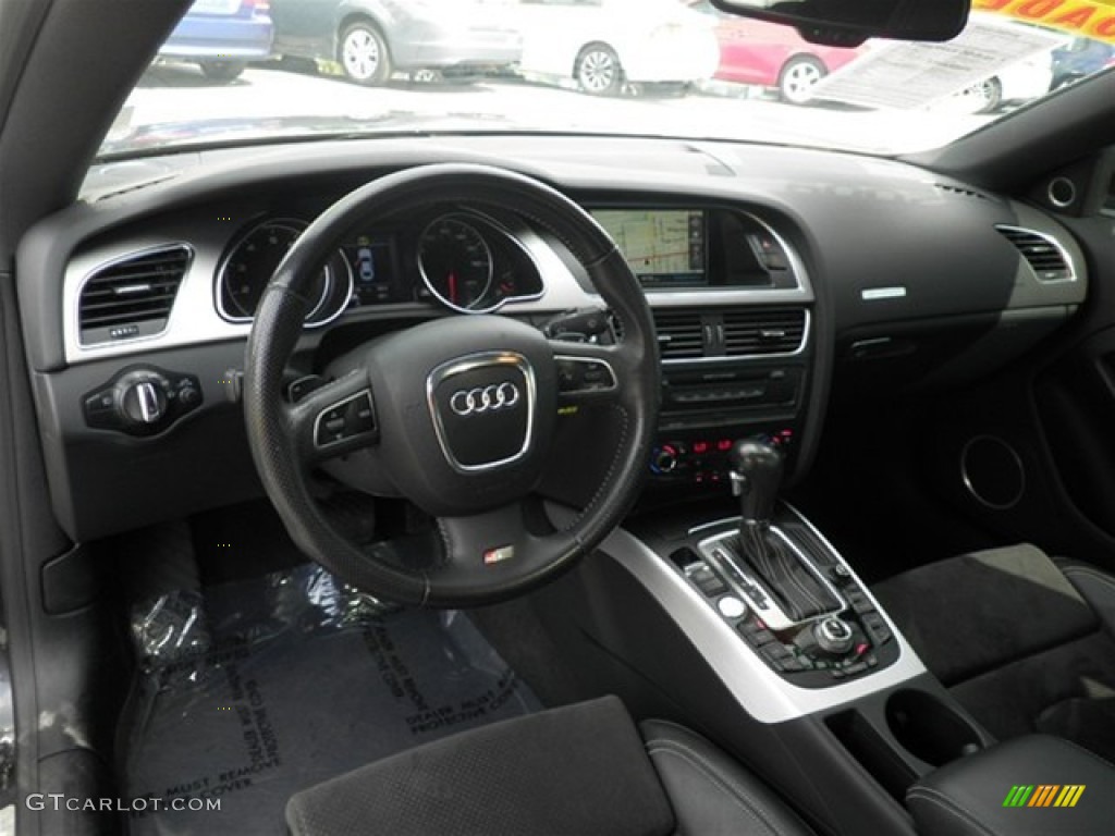 2009 A5 3.2 quattro Coupe - Brilliant Black / Black photo #35