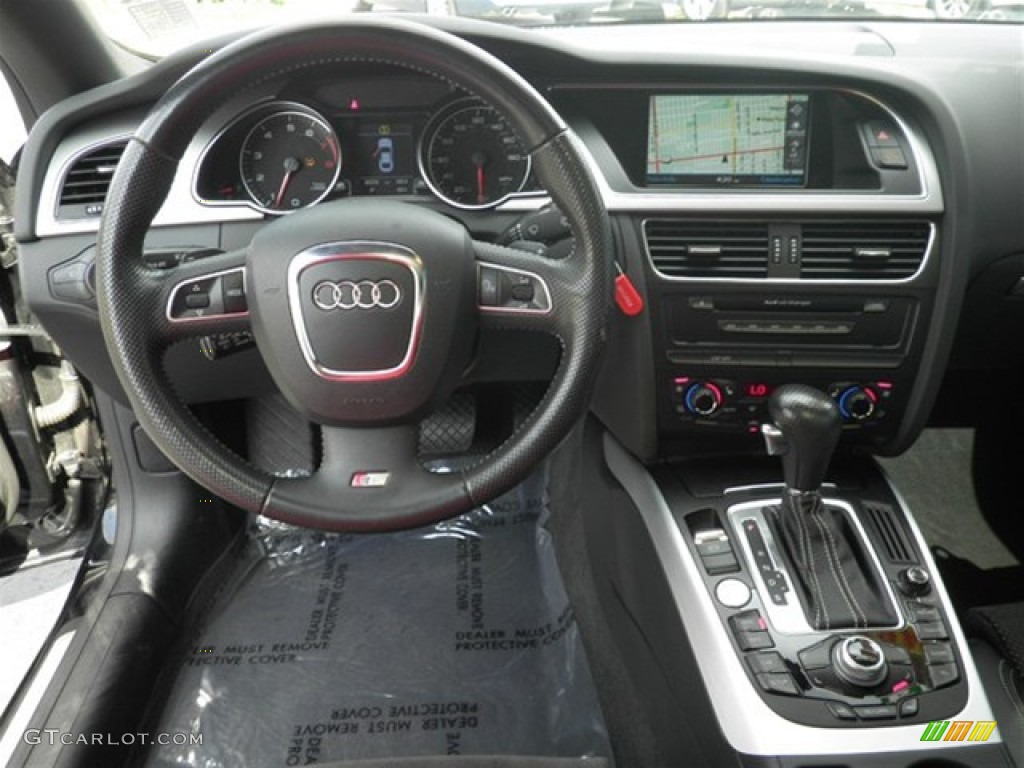 2009 A5 3.2 quattro Coupe - Brilliant Black / Black photo #36