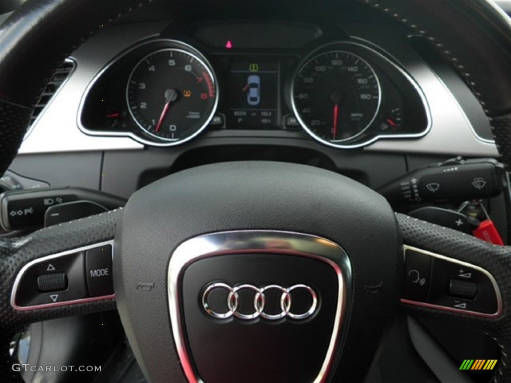 2009 A5 3.2 quattro Coupe - Brilliant Black / Black photo #39