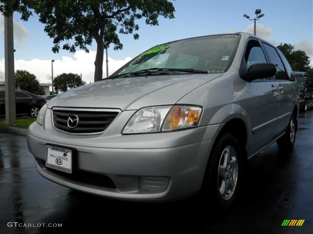 2000 MPV LX - Highlight Silver / Gray photo #9