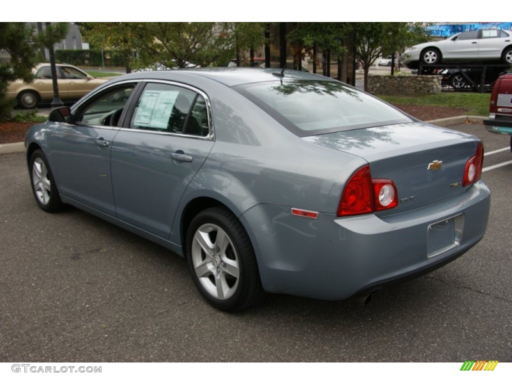 Golden Pewter Metallic 2009 Chevrolet Malibu LS Sedan Exterior Photo #70516980